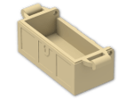 LEGO® Brick: Container Treasure Chest with Slots 4738a | Color: Brick Yellow
