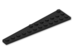 LEGO® Stein: Wing 3 x 12 Right 47398 | Farbe: Black
