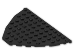 LEGO® Brick: Boat Bow Plate 12 x 8 47405 | Color: Black