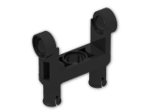 LEGO® Stein: Technic Connector Toggle Joint Smooth Double with 2 Pins 48496 | Farbe: Black