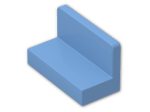 LEGO® Brick: Panel 1 x 2 x 1 with Rounded Corners 4865b | Color: Medium Blue