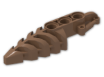 LEGO® Brick: Technic Bionicle Foot Pointed with Three Holes 50858 | Color: Medium Nougat