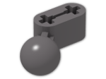 LEGO® Stein: Technic Beam 2 Liftarm with Angled Ball Joint 50923 | Farbe: Dark Stone Grey