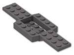 LEGO® Brick: Car Base 4 x 12 x 0.667 52036 | Color: Dark Stone Grey