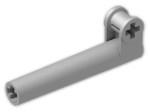 LEGO® Stein: Technic Axle Joiner Perpendicular with Extension 53586 | Farbe: Silver