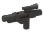 LEGO® Stein: Minifig Gun Short Blaster 58247 | Farbe: Metallic Dark Grey