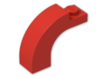 LEGO® Brick: Arch 1 x 3 x 2 with Curved Top 6005 | Color: Bright Red
