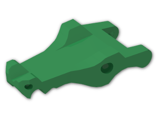 LEGO® Stein: Animal Dragon Head 6027 | Farbe: Dark Green