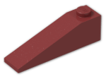 LEGO® Brick: Slope Brick 18 4 x 1 60477 | Color: New Dark Red
