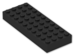 LEGO® Stein: Brick 4 x 10 6212 | Farbe: Black