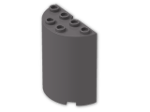 LEGO® Stein: Cylinder 2 x 4 x 4  6259 | Farbe: Dark Stone Grey