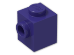LEGO® Brick: Brick 1 x 1 with Stud on 1 Side 87087 | Color: Medium Lilac