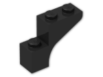LEGO® Brick: Arch 1 x 3 x 2 88292 | Color: Black