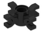 LEGO® Stein: Technic Pin Connector Round with 4 Clips 90202 | Farbe: Black