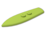 LEGO® Stein: Minifig Surf Board 2 x 6.5 90397 | Farbe: Bright Yellowish Green