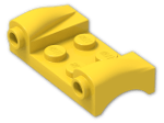 LEGO® Brick: Car Mudguard 2 x 4 with Headlights and Curved Fenders 93590 | Color: Bright Yellow
