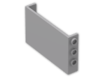 LEGO® Brick: Panel 1 x 6 x 3 with 1 x 3 Studs on Sides 98280 | Color: Medium Stone Grey