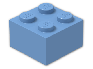 LEGO® Stein Farbe: Medium Blue