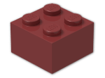 LEGO® Stein Farbe: New Dark Red