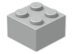 LEGO® Brick Color: Silver flip/flop