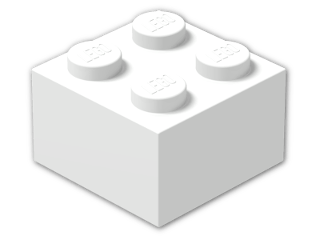 LEGO® Brick Color: White