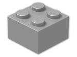 LEGO® Stein Farbe: Silver Metallic