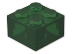 LEGO® Stein Farbe: Transparent Green