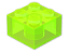 LEGO® Brick Color: Transparent Fluorescent Green