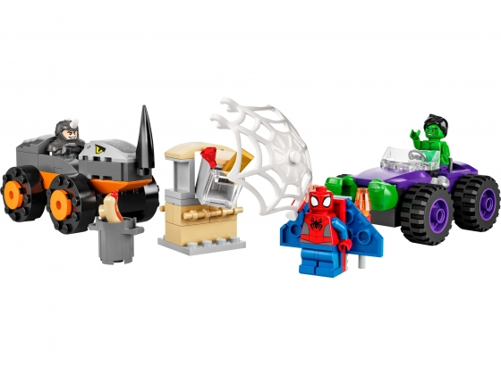 LEGO® Juniors Hulks und Rhinos Truck-Duell 10782 erschienen in 2022 - Bild: 1