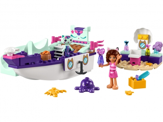 LEGO® Gabby's Dollhouse Gabby & MerCat's Ship & Spa 10786 released in 2023 - Image: 1