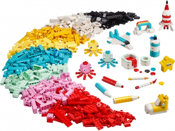 LEGO® Classic Kreativ-Bauset mit bunten Steinen 11032 erschienen in 2023 - Bild: 1