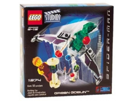 LEGO® Marvel Super Heroes Green Goblin 1374 released in 2002 - Image: 1