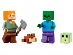 LEGO® Minecraft The Swamp Adventure 21240 released in 2023 - Image: 4