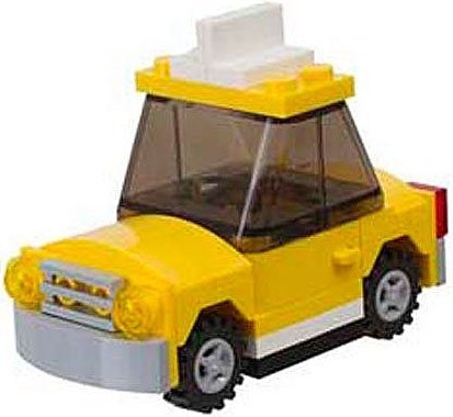 LEGO® Creator Yellow Cab 40025 released in 2012 - Image: 1