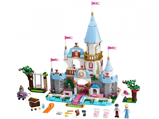 LEGO® Disney Cinderella's Romantic Castle 41055 released in 2014 - Image: 1