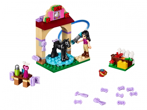 LEGO® Friends Foal's Washing Station 41123 released in 2016 - Image: 1