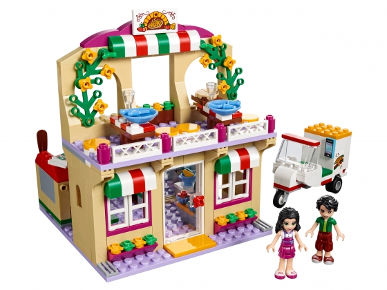 LEGO® Friends Heartlake Pizzeria 41311 released in 2016 - Image: 1