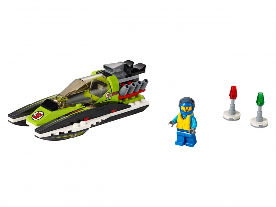 LEGO® Town Race Boat 60114 released in 2016 - Image: 1