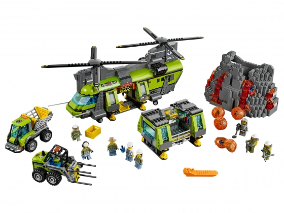 LEGO® Town Vulkan-Schwerlasthelikopter 60125 erschienen in 2016 - Bild: 1