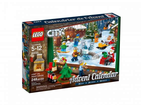 LEGO® Seasonal LEGO® City Advent Calendar 60155 released in 2017 - Image: 1