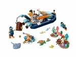 LEGO® City Explorer Diving Boat 60377 released in 2023 - Image: 3