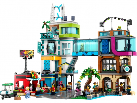 LEGO® City Stadtzentrum 60380 erschienen in 2023 - Bild: 1