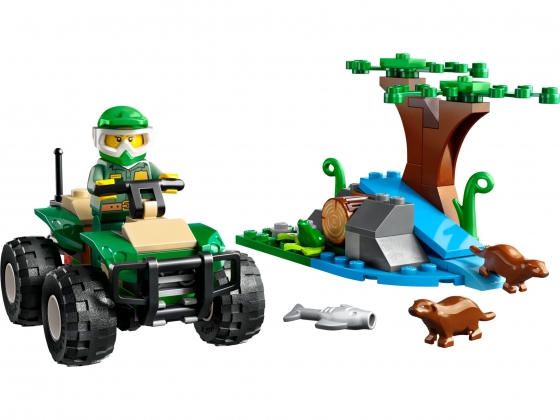 LEGO® City ATV and Otter Habitat 60394 released in 2023 - Image: 1