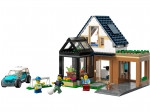 LEGO® City Familienhaus mit Elektroauto 60398 erschienen in 2023 - Bild: 1