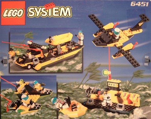 LEGO® Town River Response 6451 released in 1998 - Image: 1