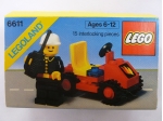 LEGO® Town Fire Chief&#39;s Car 6611 released in 1981 - Image: 1