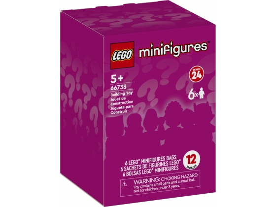 LEGO® Collectible Minifigures LEGO® Minifigures Series 24 6 Pack 66733 released in 2023 - Image: 1