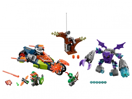 LEGO® Nexo Knights Aaron's Stone Destroyer 70358 released in 2017 - Image: 1