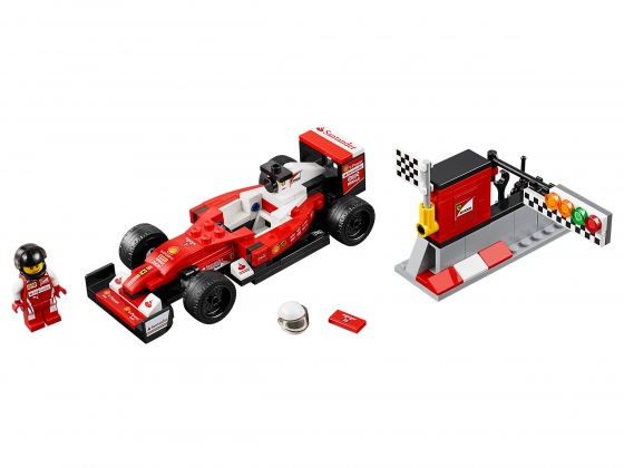 LEGO® Speed Champions Scuderia Ferrari SF16-H 75879 erschienen in 2017 - Bild: 1