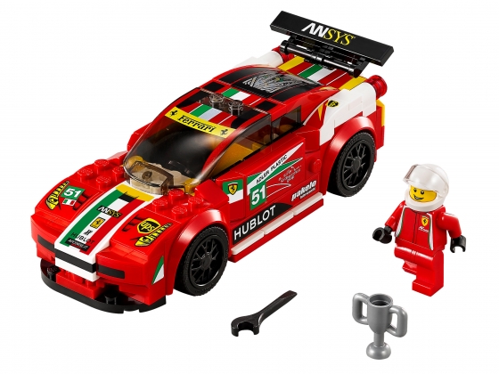 LEGO® Speed Champions 458 Italia GT2 75908 released in 2015 - Image: 1